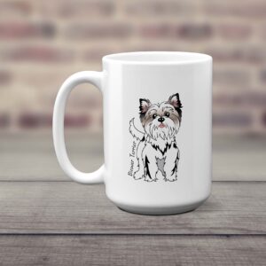 Biewer Terrier 15 oz. Coffee Mug